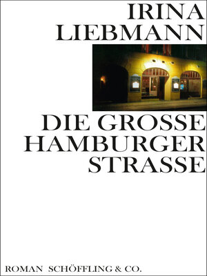 cover image of Die Große Hamburger Straße